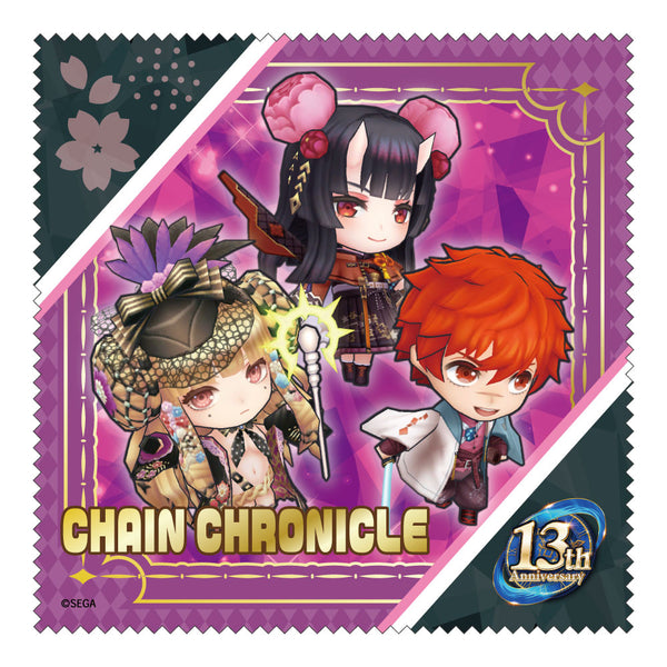 "Chain Chronicle" Cleaning Cloth: Shura's Future Members