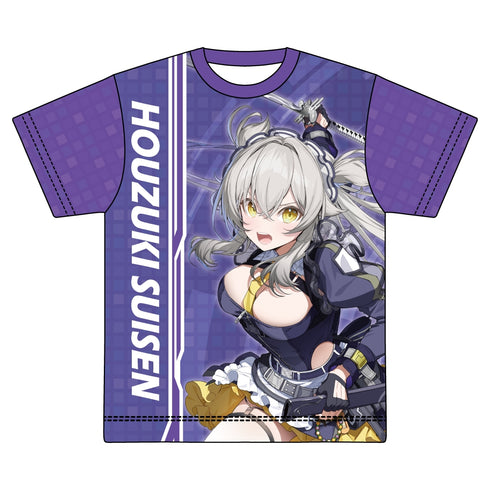 『ディメンション凸ラバース!!』フルグラフィックTシャツ 崩月水仙