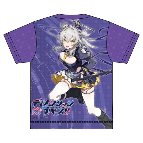 『ディメンション凸ラバース!!』フルグラフィックTシャツ 崩月水仙
