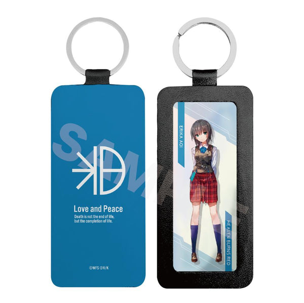 『ヘブンバーンズレッド』レザーキーホルダー /07 蒼井えりか【202502再販】