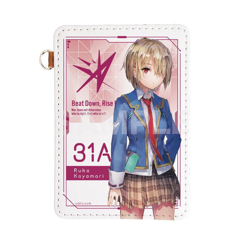 『ヘブンバーンズレッド』レザーパスケース /01 茅森月歌【202502再販】