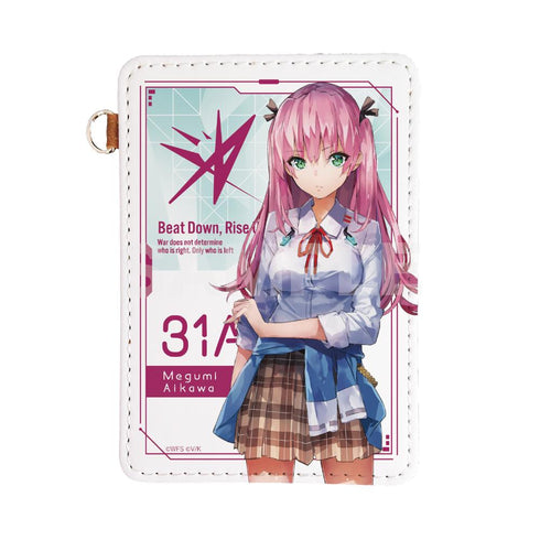 『ヘブンバーンズレッド』レザーパスケース /03 逢川めぐみ【202502再販】