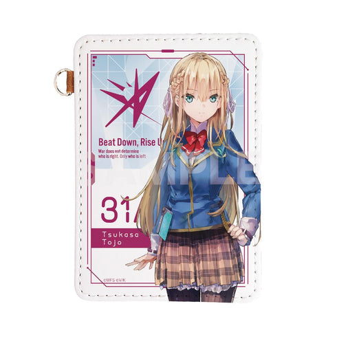 『ヘブンバーンズレッド』レザーパスケース /04 東城つかさ【202502再販】