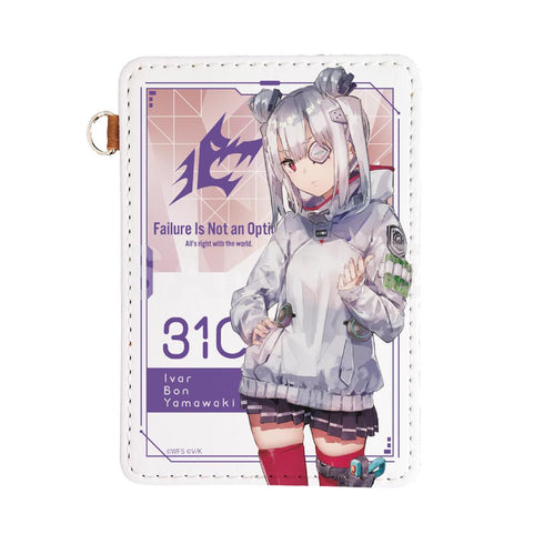 『ヘブンバーンズレッド』レザーパスケース /13 山脇・ボン・イヴァール【202502再販】