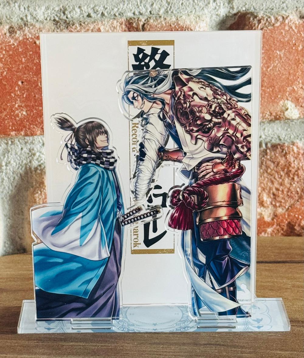 終末のワルキューレ』アクリルスタンド 沖田総司VSスサノヲノミコト