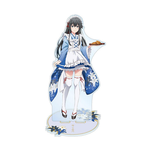 『やはり俺の青春ラブコメはまちがっている。完』描き下ろしイラスト 雪ノ下雪乃 和風メイド服ver. 1/7スケール BIGアクリルスタンド【202503再販】