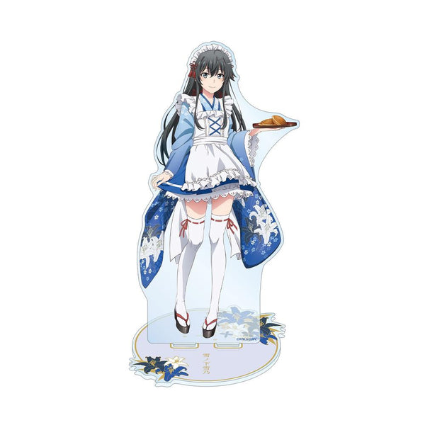 『やはり俺の青春ラブコメはまちがっている。完』描き下ろしイラスト 雪ノ下雪乃 和風メイド服ver. 1/7スケール BIGアクリルスタンド【202605再販】