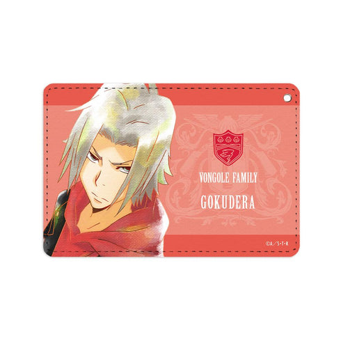 『家庭教師ヒットマンREBORN!』獄寺 隼人 Ani-Art aqua label 1ポケットパスケース【202412再販】