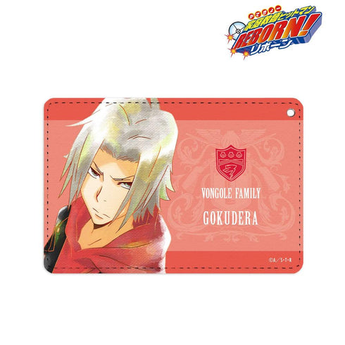 『家庭教師ヒットマンREBORN!』獄寺 隼人 Ani-Art aqua label 1ポケットパスケース【202606再販】
