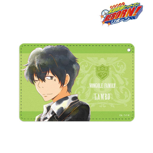 『家庭教師ヒットマンREBORN!』ランボ Ani-Art aqua label 1ポケットパスケース【202606再販】