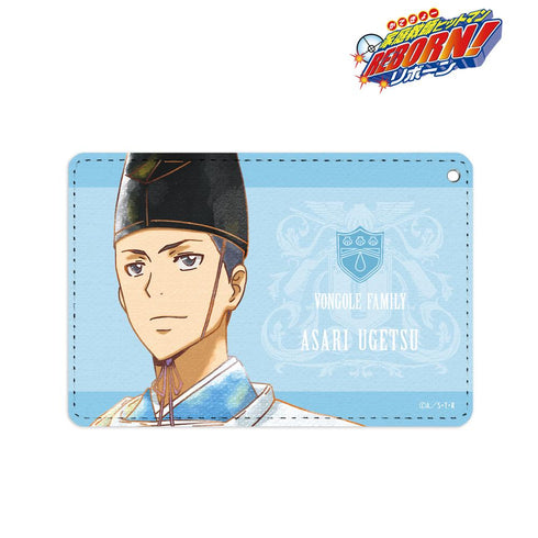 『家庭教師ヒットマンREBORN!』朝利 雨月 Ani-Art aqua label 1ポケットパスケース【202507再販】