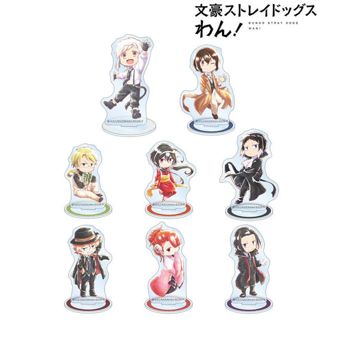 『文豪ストレイドッグス わん!』トレーディング Ani-Art aqua label アクリルスタンド(単位/BOX)【202610再販】