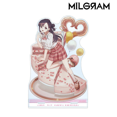 『MILGRAM -ミルグラム-』描き下ろしイラスト ユノ バースデーver. BIGアクリルスタンド【202510再販】