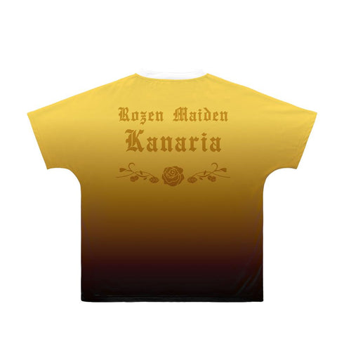 『ローゼンメイデン』金糸雀 Ani-Art aqua label フルグラフィックTシャツユニセックス【202501再販】