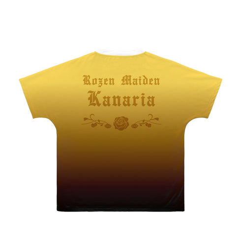 『ローゼンメイデン』金糸雀 Ani-Art aqua label フルグラフィックTシャツユニセックス【202609再販】