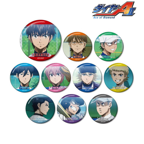 『ダイヤのA actII』トレーディング缶バッジ 第2弾(単位/BOX)【202607再販】