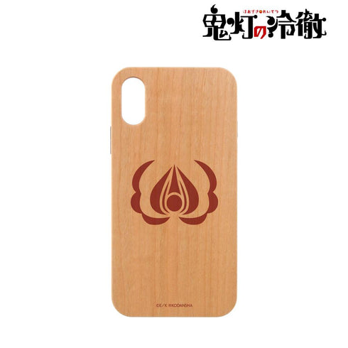 『鬼灯の冷徹』鬼灯マーク ウッドiPhoneケース【202504再販】