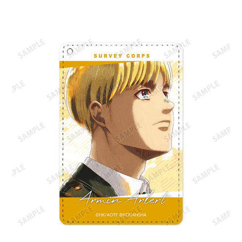 『進撃の巨人』アルミン Ani-Art aqua label 1ポケットパスケース【202510再販】