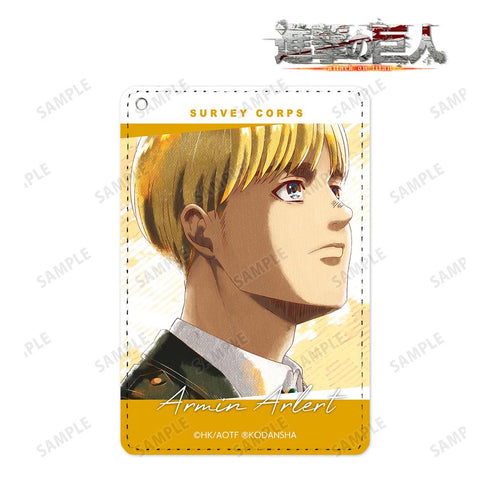『進撃の巨人』アルミン Ani-Art aqua label 1ポケットパスケース【202510再販】