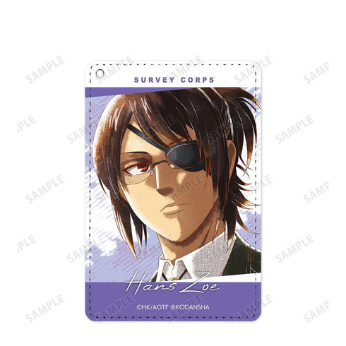 『進撃の巨人』ハンジ Ani-Art aqua label 1ポケットパスケース【202603再販】