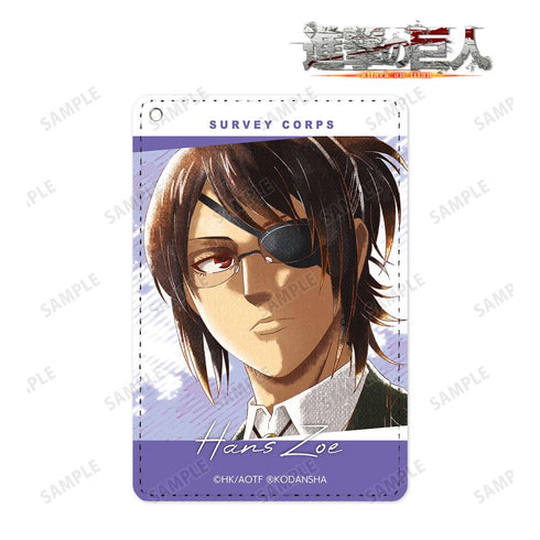『進撃の巨人』ハンジ Ani-Art aqua label 1ポケットパスケース【202607再販】