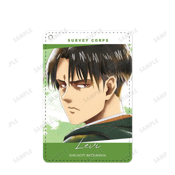 『進撃の巨人』リヴァイ Ani-Art aqua label 1ポケットパスケース【202510再販】