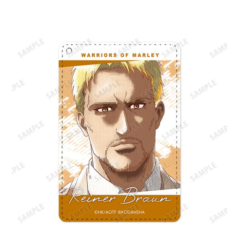 『進撃の巨人』ライナー Ani-Art aqua label 1ポケットパスケース【202510再販】