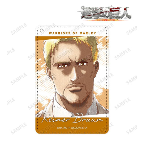 『進撃の巨人』ライナー Ani-Art aqua label 1ポケットパスケース【202603再販】