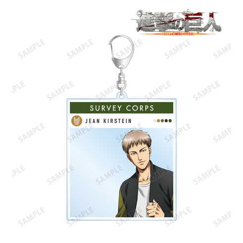 『進撃の巨人』描き下ろしイラスト ジャン シミラールックver. フォトフレーム風BIGアクリルキーホルダー【202510再販】