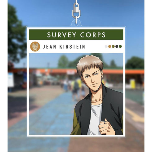 『進撃の巨人』描き下ろしイラスト ジャン シミラールックver. フォトフレーム風BIGアクリルキーホルダー【202603再販】