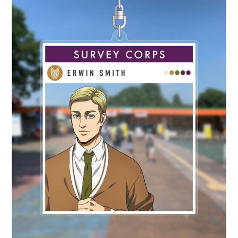 『進撃の巨人』描き下ろしイラスト エルヴィン シミラールックver. フォトフレーム風BIGアクリルキーホルダー【202603再販】