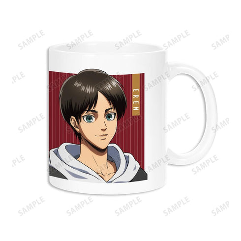 『進撃の巨人』描き下ろしイラスト エレン シミラールックver. マグカップ【202512再販】