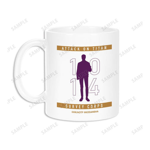 『進撃の巨人』描き下ろしイラスト エルヴィン シミラールックver. マグカップ【202512再販】