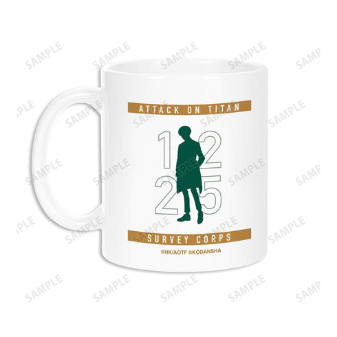 『進撃の巨人』描き下ろしイラスト リヴァイ シミラールックver. マグカップ【202512再販】