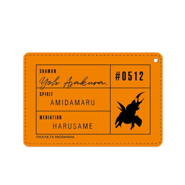 『SHAMAN KING』麻倉 葉&阿弥陀丸 オーバーソウル 1ポケットパスケース【202505再販】