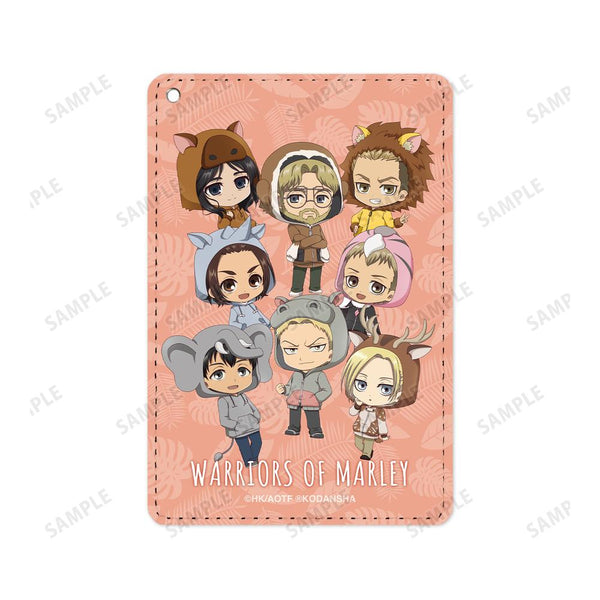 『進撃の巨人』マーレの戦士 ちびキャラ 1ポケットパスケース【202510再販】