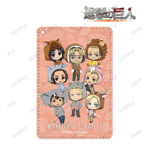 『進撃の巨人』マーレの戦士 ちびキャラ 1ポケットパスケース【202603再販】