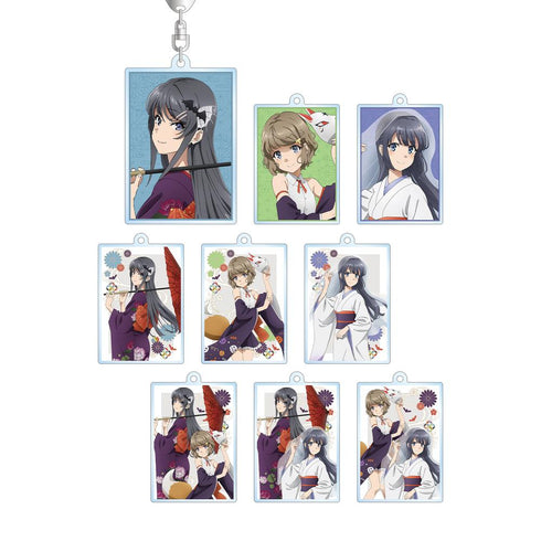『青春ブタ野郎はバニーガール先輩の夢を見ない』描き下ろしイラスト 和風ハロウィンver. トレーディングアクリルキーホルダー(単位/BOX)【202512再販】