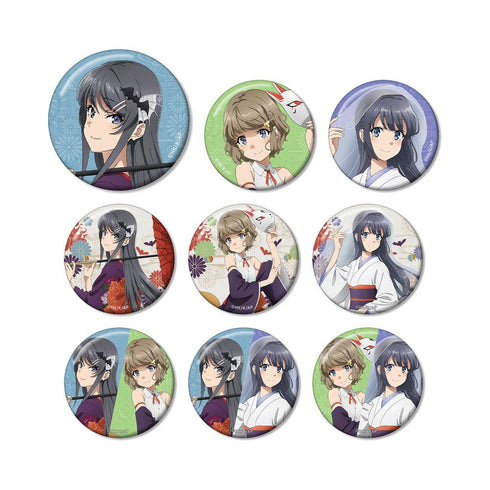 『青春ブタ野郎はバニーガール先輩の夢を見ない』描き下ろしイラスト 和風ハロウィンver. トレーディング缶バッジ(単位/BOX)【202512再販】