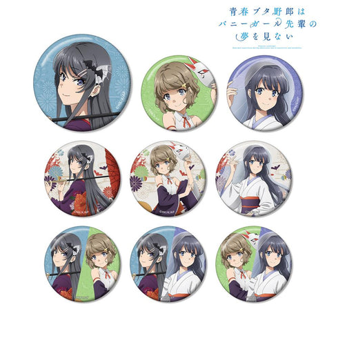 『青春ブタ野郎はバニーガール先輩の夢を見ない』描き下ろしイラスト 和風ハロウィンver. トレーディング缶バッジ(単位/BOX)【202512再販】