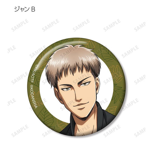 『進撃の巨人』描き下ろしイラスト シミラールックver. トレーディング缶バッジ(単位/BOX)【202607再販】