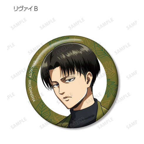 『進撃の巨人』描き下ろしイラスト シミラールックver. トレーディング缶バッジ(単位/BOX)【202507再販】