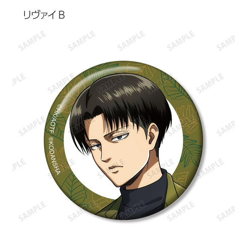 『進撃の巨人』描き下ろしイラスト シミラールックver. トレーディング缶バッジ(単位/BOX)【202607再販】