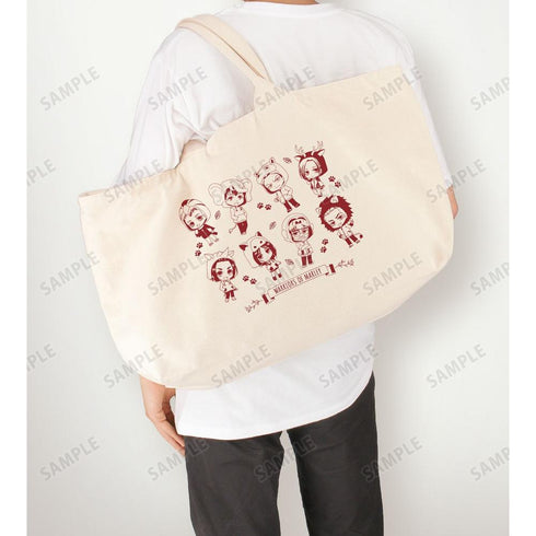 『進撃の巨人』マーレの戦士 ちびキャラ BIGジップトートバッグ【202603再販】