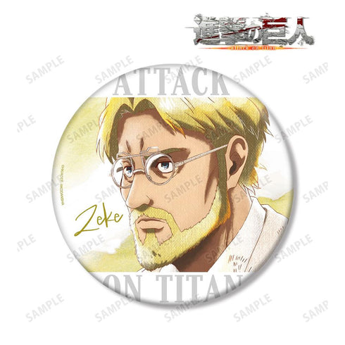 『進撃の巨人』ジーク Ani-Art aqua label BIG缶バッジ【202608再販】