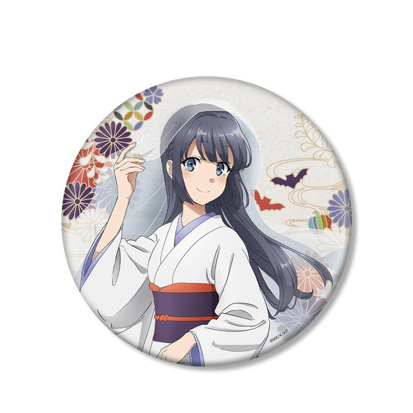 『青春ブタ野郎はバニーガール先輩の夢を見ない』描き下ろしイラスト 牧之原翔子 和風ハロウィンver. BIG缶バッジ【202512再販】