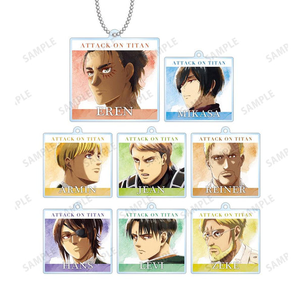 『進撃の巨人』トレーディング Ani-Art aqua label アクリルキーホルダー(単位/BOX)【202607再販】