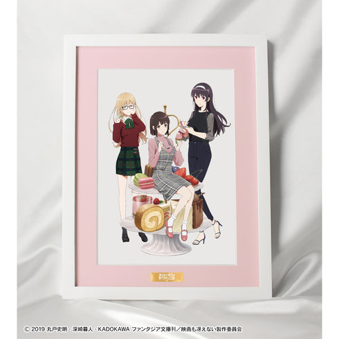 『冴えない彼女の育てかた Fine』描き下ろしイラスト 集合 キャラファイングラフ <恵 バースデー2021ver.>