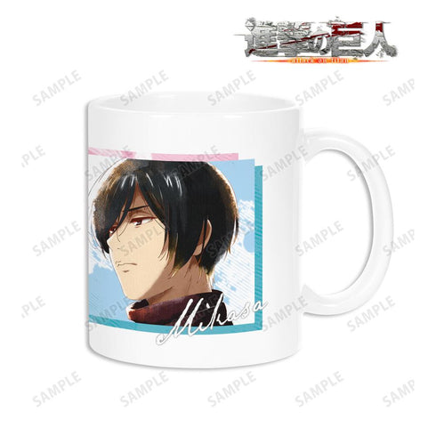 『進撃の巨人』ミカサ Ani-Art aqua label マグカップ【202507再販】