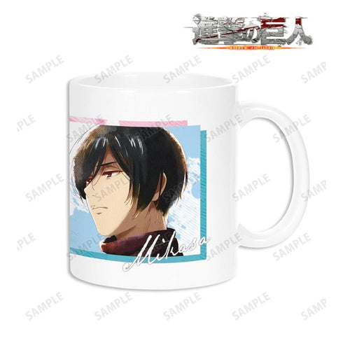 『進撃の巨人』ミカサ Ani-Art aqua label マグカップ【202608再販】